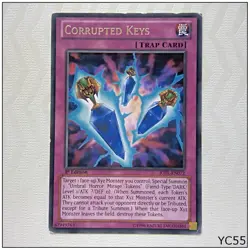 Corrupted Keys - JOTL-EN072 - Rare 1st Yugioh Card (A) (YC55) - Image 1