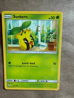 Sunkern 7/236 - NM SM Cosmic Eclipse - Pokemon 2019 Common TCG Card - Image 1