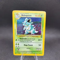 Nidoqueen 12/130 Base Set 2 Holo Rare Vintage Pokemon Card TCG - Image 1
