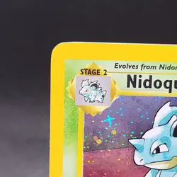 Nidoqueen 12/130 Base Set 2 Holo Rare Vintage Pokemon Card TCG - Image 2
