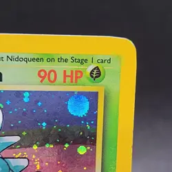 Nidoqueen 12/130 Base Set 2 Holo Rare Vintage Pokemon Card TCG - Image 3