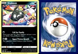 TRUBBISH 168/264 Pokemon Card Fusion Strike Near Mint - Image 3