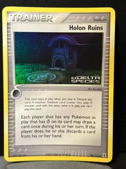 Holon Ruins 96/113 RS Delta Species Uncommon Reverse Holo Pokemon Card LP - Image 1