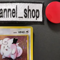 Pokemon Card Game Clefairy No.035 Base Set Japanese 1996 Old Back Vintage Rare R - Image 5
