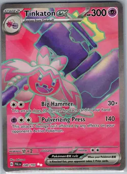 Tinkaton ex 240/193 SV02: Paldea Evolved - Pokemon Card - NM - Image 1