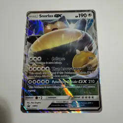 Snorlax GX SM05 SM Promos Holo Card Near Mint Condition - Image 1