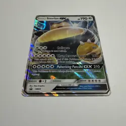 Snorlax GX SM05 SM Promos Holo Card Near Mint Condition - Image 2