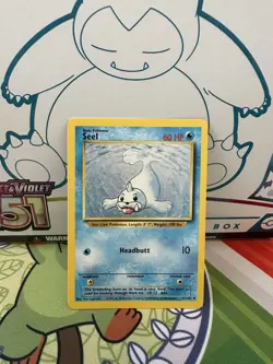 Pokemon TCG Seel Card 41/102 Base Set Unlimited Regular NM - Image 1