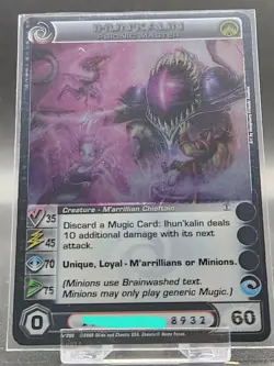 Chaotic Card : Ihun'Kalin Psionic Master Alliances Unraveled Rare Creature - Image 1