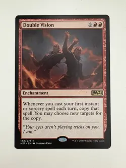 Double Vision MTG Magic the Gathering Card NM Near Mint M21 - Image 1