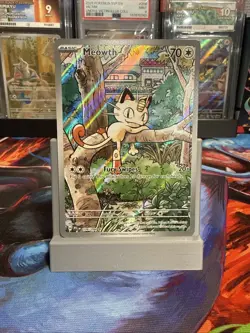 Pokemon TCG - Meowth Illustration Rare - Phantasmal Flames 106/94 NM Mint - Image 1