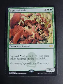 Squirrel Mob Rare MTG Modern Horizons 2 - Image 1
