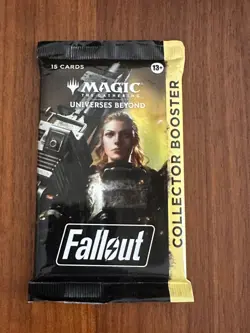 MTG Magic the Gathering Universes Beyond Fallout Collector Booster Pack MINT - Image 1