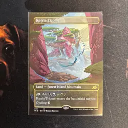 Mtg Ketria Triome SHOWCASE - Ikoria Lair Of Behemoths + Bonus Foils - Image 2