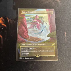 Mtg Ketria Triome SHOWCASE - Ikoria Lair Of Behemoths + Bonus Foils - Image 5