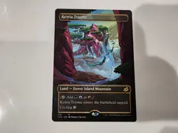 Ketria Triome (Showcase) 310 Ikoria IKO Magic MTG Land NM *SEE* - Image 1