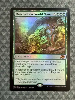 MTG March of the World Ooze #0169 Foil Mythic Aetherdrift (DFT) - Image 2