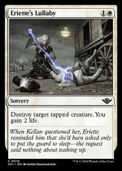 Eriette's Lullaby [OTJ] #10 NM MTG - Image 1