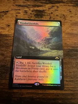 Wooded Foothills Modern Horizons 3 Extended Art Foil #467 - Image 2