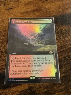 Wooded Foothills Modern Horizons 3 Extended Art Foil #467 - Image 5