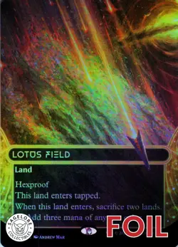 Lotus Field - Edge of Eternities: Stellar Sights (23) - NM Foil - Image 1