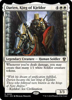 Darien, King of Kjeldor - Commander: Murders at Karlov Manor (MKC) - Image 1