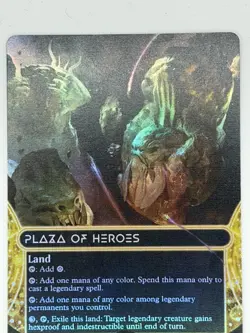 Plaza of Heroes (0033) (Borderless) Edge of Eternities: Stellar Sights Foil - Image 1