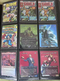 MTG Marvel Superheroes Collector Binder | Mythics, Rares, Comic Covers - Image 1