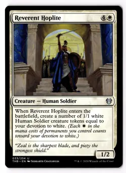 Reverent Hoplite 33 Theros Beyond Death NM - Image 1