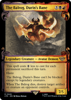 The Balrog, Durin's Bane [The Lord of the Rings: Tales of Middle-Earth Showcase - Image 1