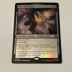 Magic The Gathering Marvel's Spider-Man The Soul Stone Mythic Foil 0066 - Image 1