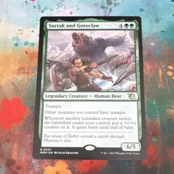 MTG Surrak and Goreclaw Wizards Of The Coast R 337 Graciano English - Image 1