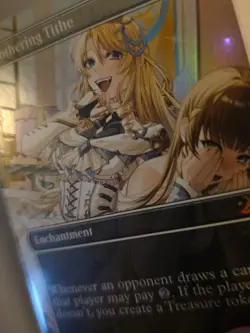 Smothering Tithe (Anime Borderless) Wilds of Eldraine: Enchanting Tales Foil - Image 3