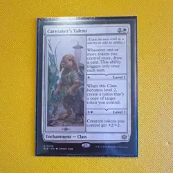 Wizards of the Coast MTG Caretaker's Talent 0006 Regular Rare White EN - Image 1