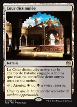 Magic The Gathering MTG CONCEALED COURTYARD FRENCH Kaladesh NM Near Mint - Image 1