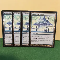 MTG Magic the Gathering 4 x Seat of the Synod (283/306) Mirrodin LP - Image 1