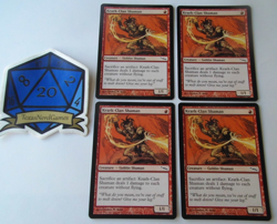 x4 Krark-Clan Shaman Mirrodin MTG Magic The Gathering TexasNerdGames DSC - Image 1