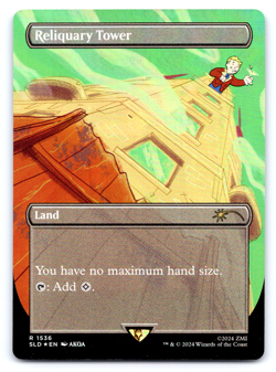 Reliquary Tower (1536) (Rainbow Foil) Fallout - Secret Lair MTG - Image 1