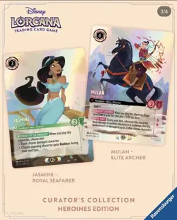 Disney Lorcana: Curator’s Collection - Heroines Edition - PRESALE - Image 2