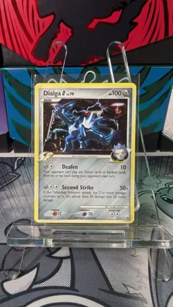 Dialga G - 7/127 - Pokemon Platinum Holo Card LP Holo W/ Swirl - Image 1