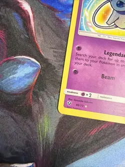Pokemon TCG Card Sun & Moon Shining Legends Shining Mew 40/73 Near Mint - Image 5