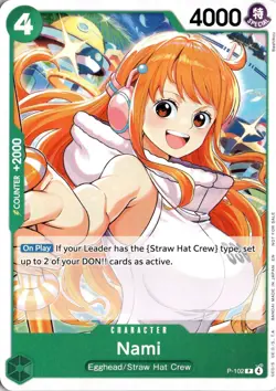 Nami (Tournament Pack 2026 Vol. 2) P-102 One Piece One Piece Promotion Cards NM - Image 1
