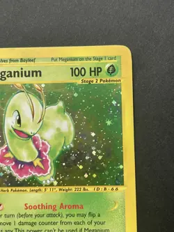 Meganium 18/165 Holo Rare - Expedition Base Set 2002 - Vintage Pokemon Card WOTC - Image 3