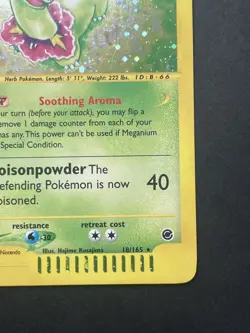 Meganium 18/165 Holo Rare - Expedition Base Set 2002 - Vintage Pokemon Card WOTC - Image 4