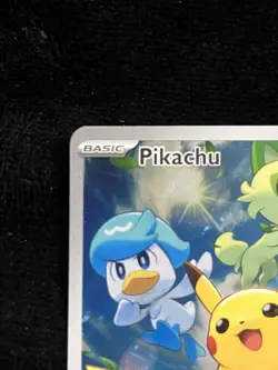 Pokemon Pikachu 027 Sv: Scarlet & Violet Promo Cards Holo NM - Image 4
