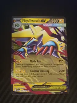 050/132 Mega Manectric ex : Double Rare Card : Mega Evolution : Pokemon TCG - Image 1