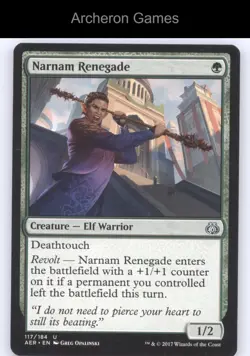 Narnam Renegade 117 UC MTG Card Aether Revolt - Image 1