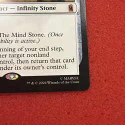 Wizards of the Coast MTG The Mind Stone Marvel Super Heroes Mythic 0021 EN - Image 4