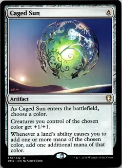 Caged Sun 178 Rare Commander Anthology Volume II MTG Near Mint - Image 1