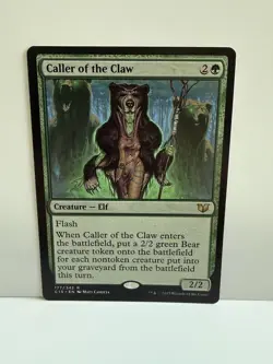 MTG Caller of the Claw 177/342 Commander 2015 (C15) Regular Rare Creature - Image 1